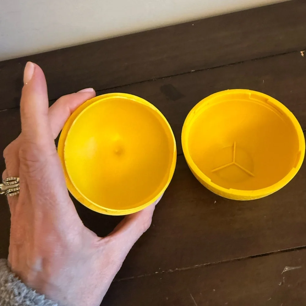 Lemon Saver Container Yellow Citrus Keeper Fruit Storage Lemon Shaped  Holder